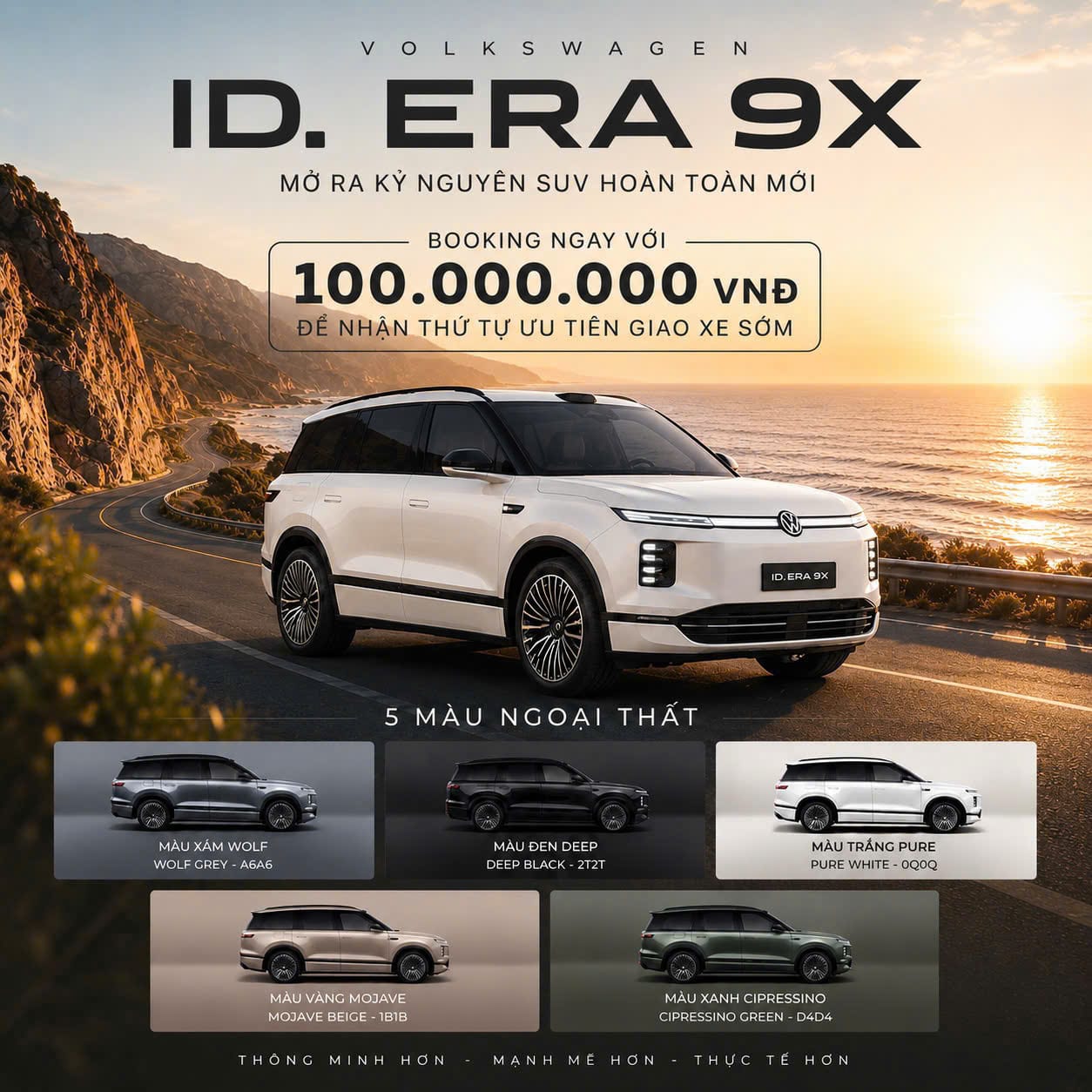 RA MẮT VOLKSWAGEN ID. ERA 9X: SIÊU SUV EREV MỞ RA KỶ NGUYÊN DI CHUYỂN KHÔNG GIỚI HẠN