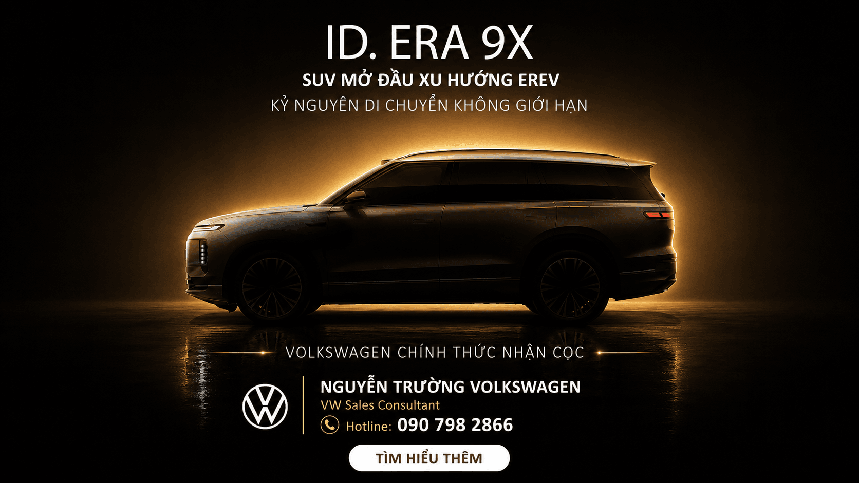 Volkswagen ID. ERA 9X – SUV EREV sắp ra mắt tại Việt Nam, Nguyễn Trường Volkswagen nhận đặt cọc